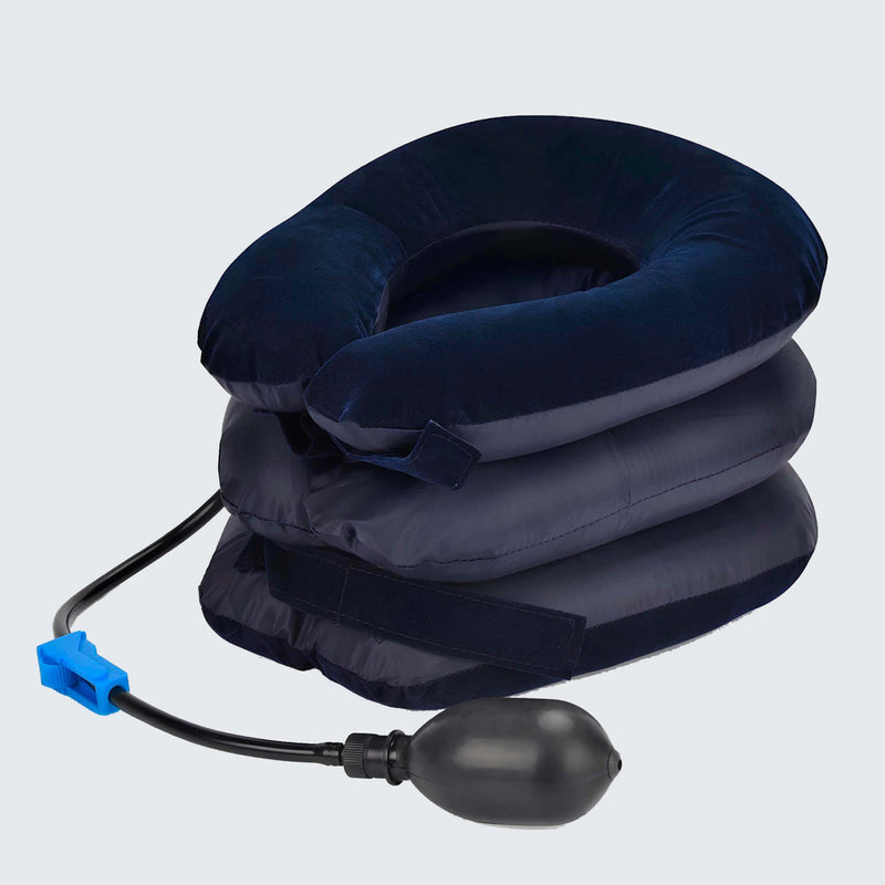 Neck Stretcher™ – Alívio Instantâneo para Dores no Pescoço com Tração Cervical Inflável