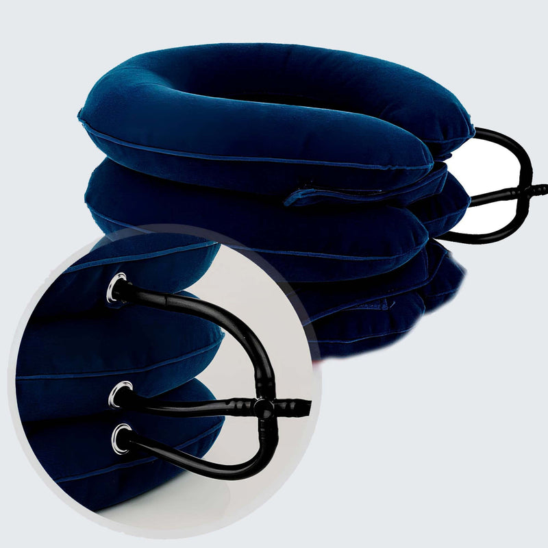 Neck Stretcher™ – Alívio Instantâneo para Dores no Pescoço com Tração Cervical Inflável