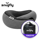 SnugFly™ – Travesseiro de Viagem Ergonômico em Viscoelástico com Suporte Cervical
