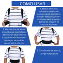 Corretor de Postura Max Pro – Suporte Ortopédico Ajustável para Coluna, Lombar e Ombros