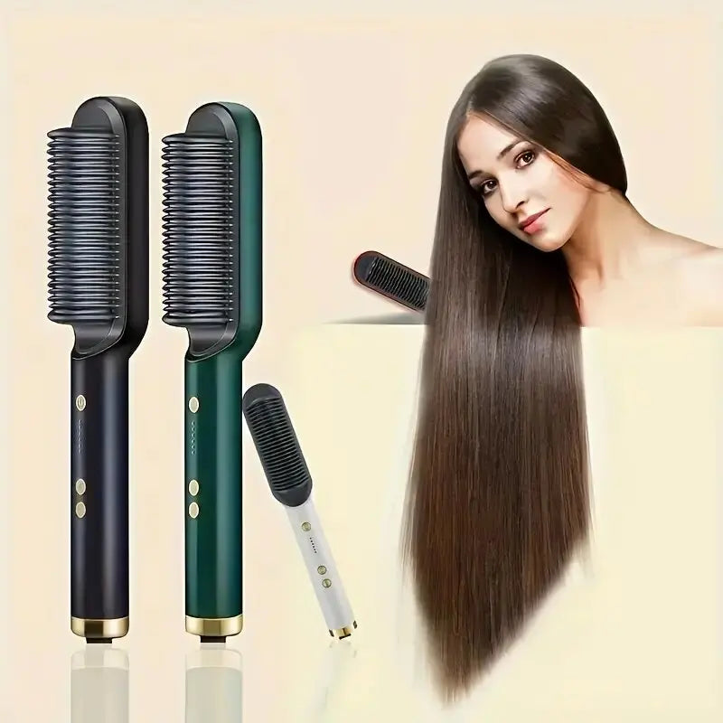 Escova Alisadora De Cabelo - Cerâmica | Cabelos Lisos e Brilhantes em Minutos
