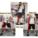 Faixa de Resistência para Barra Fixa – Auxílio para Pull-Up com Ajuste Rápido e Suporte de Até 500kg