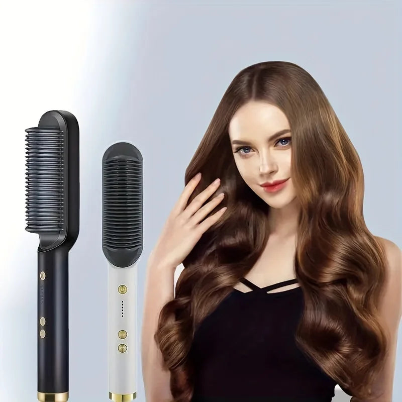 Escova Alisadora De Cabelo - Cerâmica | Cabelos Lisos e Brilhantes em Minutos