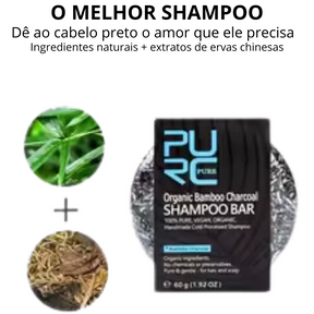 Shampoo escurecedor de cabelo e barba HairTone Pro