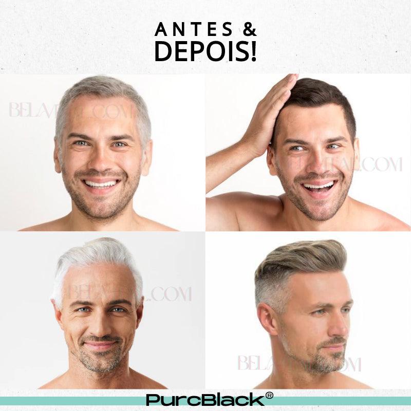 Shampoo escurecedor de cabelo e barba HairTone Pro