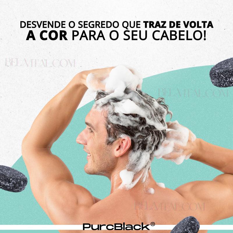 Shampoo escurecedor de cabelo e barba HairTone Pro