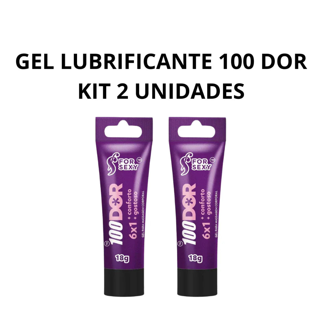 Gel Lubrificante Anal 6 Funções