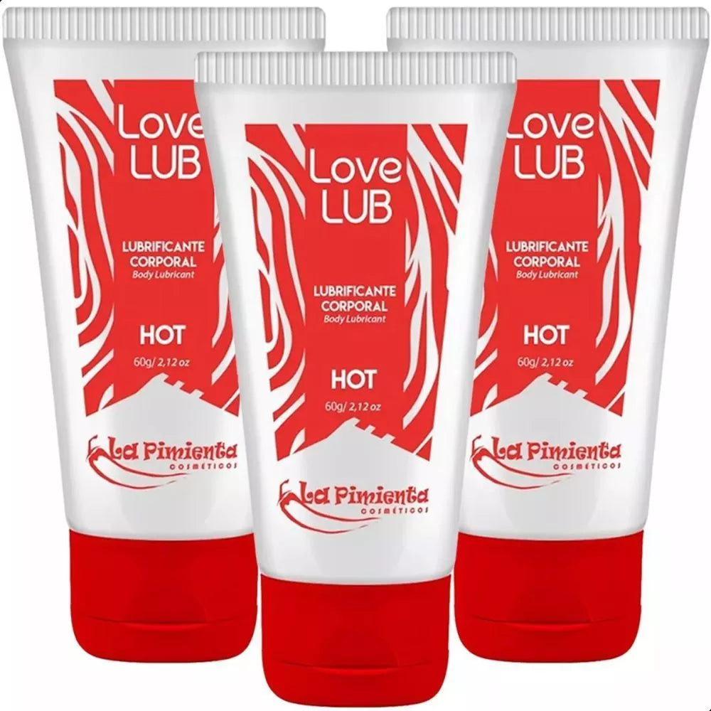 KIT Gel Lubrificante Para Sexo Love Lub