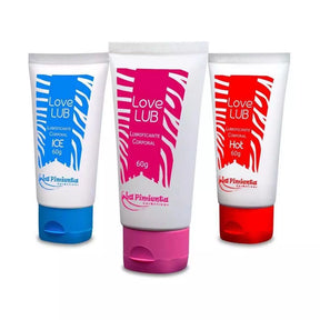 KIT Gel Lubrificante Para Sexo Love Lub