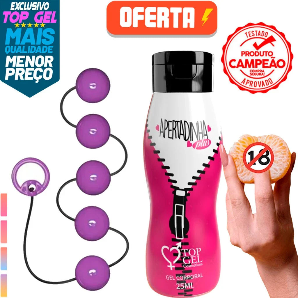 Bolinha Sexy + Gel Lubrificante Vaginal