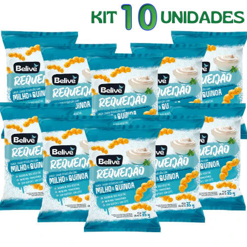 Kit 10 Snack de Milho