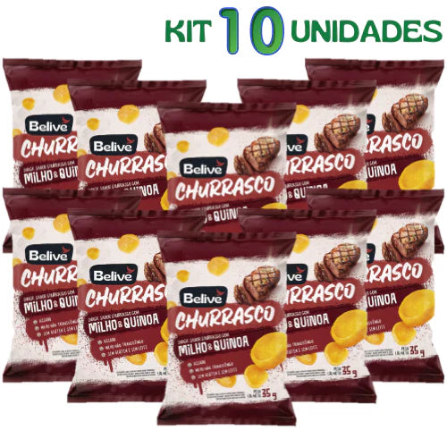 Kit 10 Snack de Milho