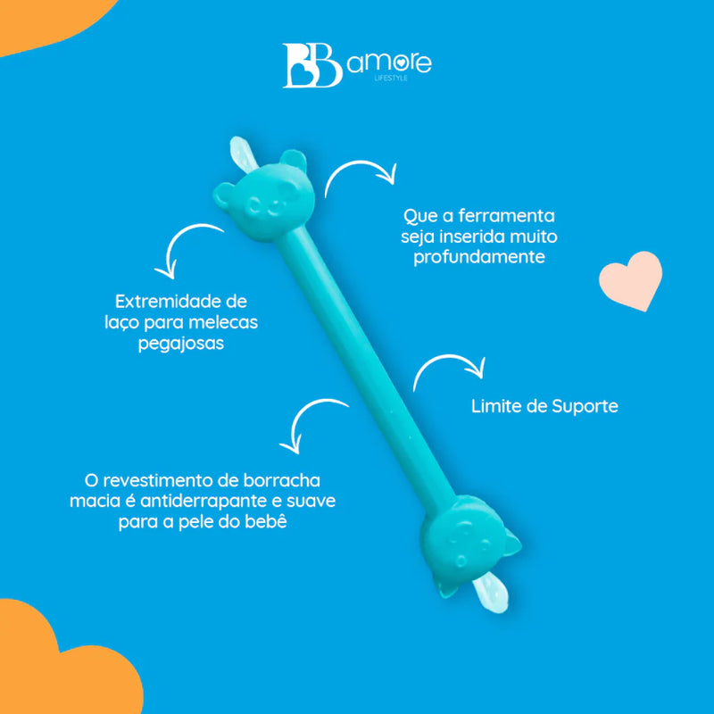 Limpador Nasal e de Ouvido | Remova cera e secreções com segurança