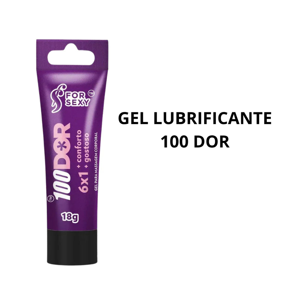 Gel Lubrificante Anal 6 Funções