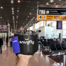 SnugFly™ – Travesseiro de Viagem Ergonômico em Viscoelástico com Suporte Cervical